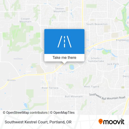 Southwest Kestrel Court map