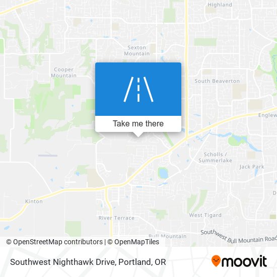 Southwest Nighthawk Drive map
