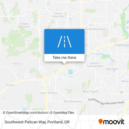 Southwest Pelican Way map