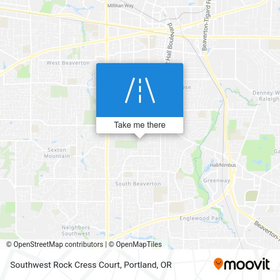 Mapa de Southwest Rock Cress Court