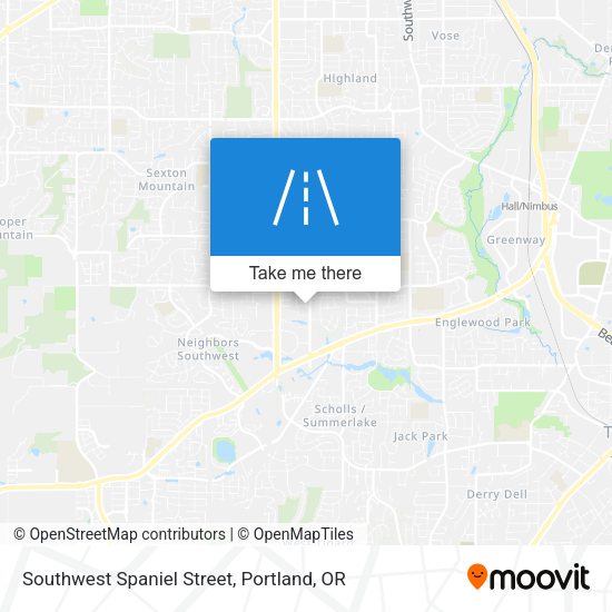 Southwest Spaniel Street map