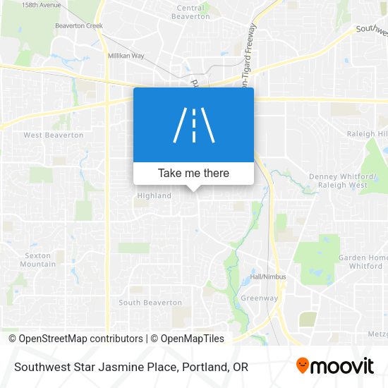 Southwest Star Jasmine Place map