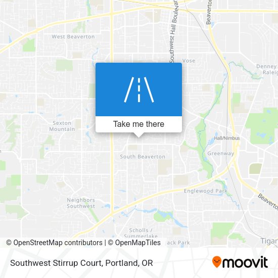 Southwest Stirrup Court map