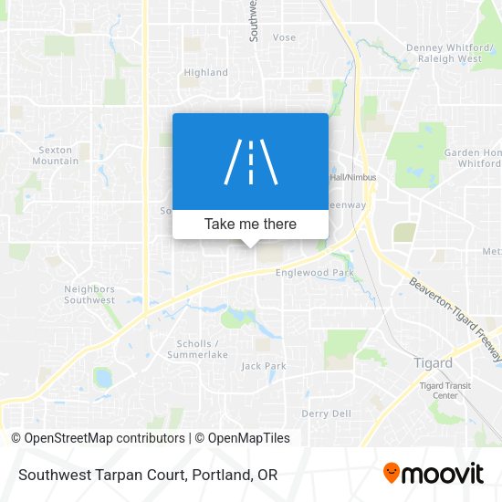Mapa de Southwest Tarpan Court