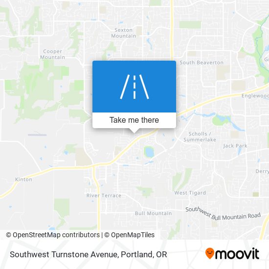 Southwest Turnstone Avenue map