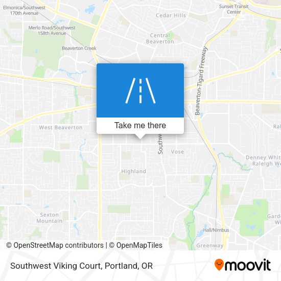 Mapa de Southwest Viking Court