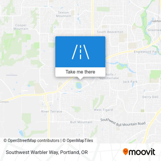 Southwest Warbler Way map