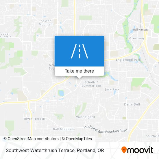 Mapa de Southwest Waterthrush Terrace