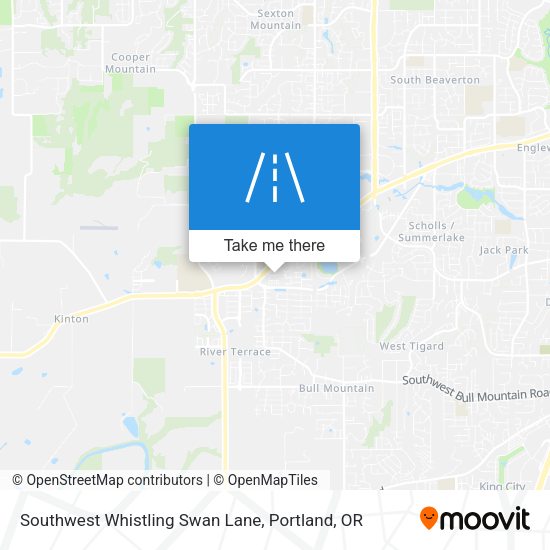 Mapa de Southwest Whistling Swan Lane