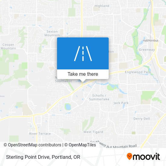 Sterling Point Drive map
