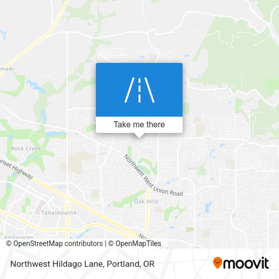 Mapa de Northwest Hildago Lane