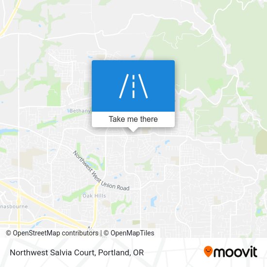 Mapa de Northwest Salvia Court