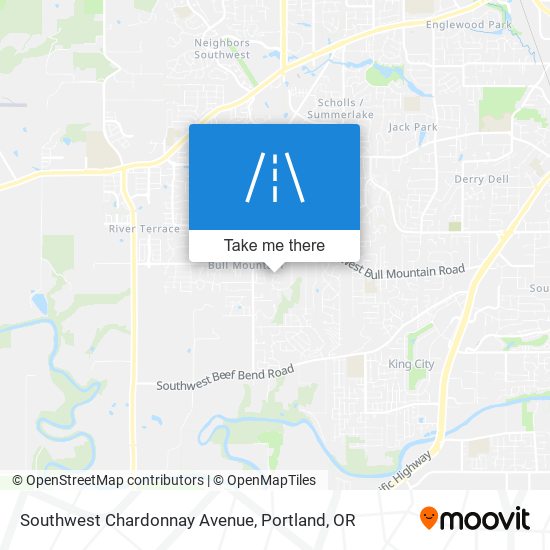 Mapa de Southwest Chardonnay Avenue