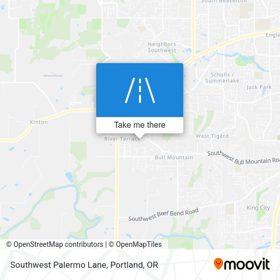 Mapa de Southwest Palermo Lane