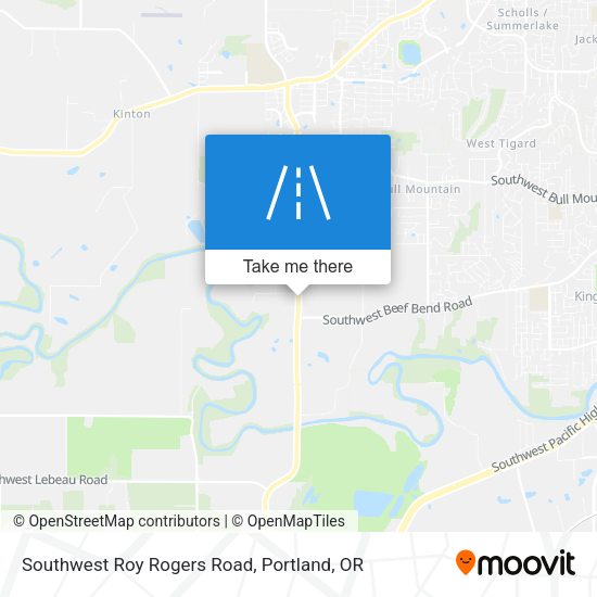 Mapa de Southwest Roy Rogers Road