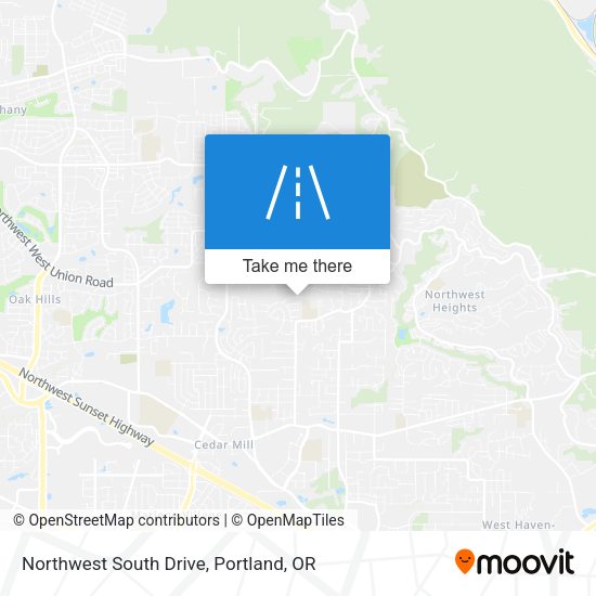 Mapa de Northwest South Drive