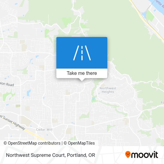 Northwest Supreme Court map