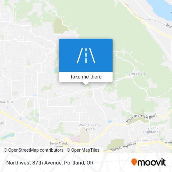 Mapa de Northwest 87th Avenue