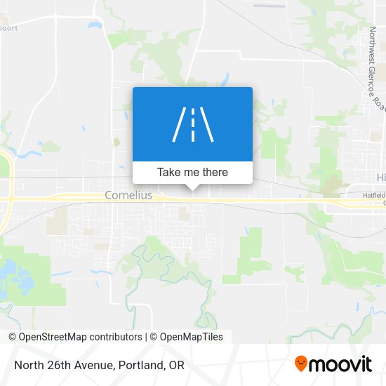 Mapa de North 26th Avenue