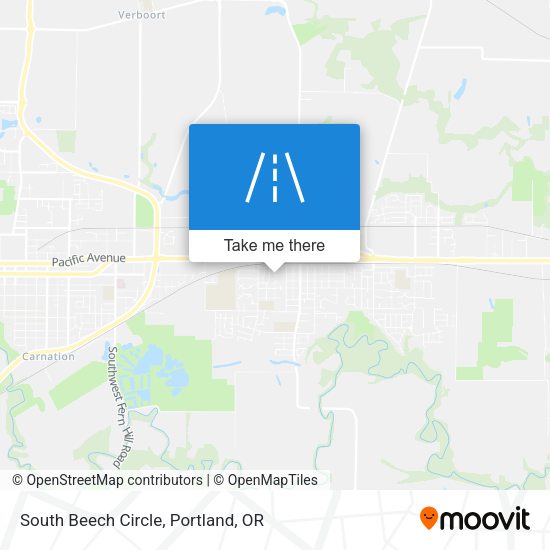 Mapa de South Beech Circle