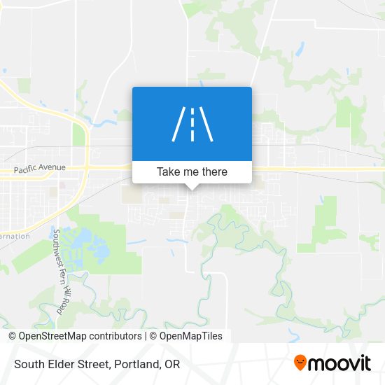 Mapa de South Elder Street