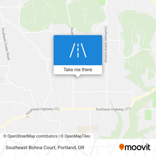 Southeast Bohna Court map