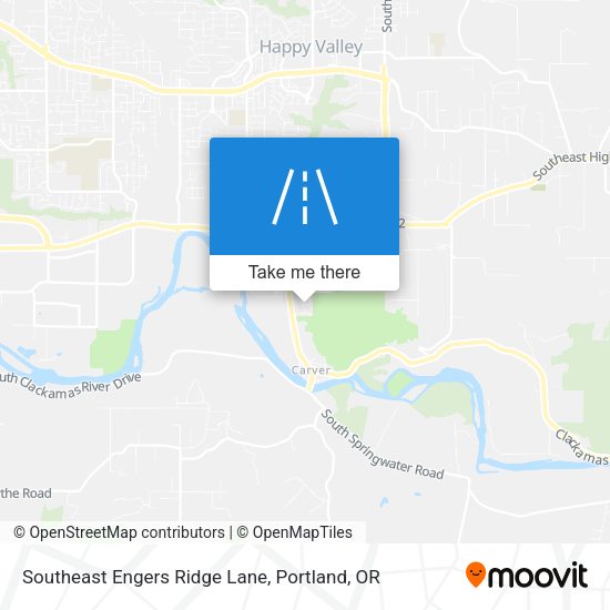 Mapa de Southeast Engers Ridge Lane