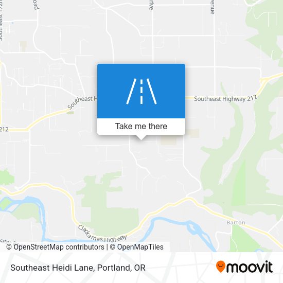 Mapa de Southeast Heidi Lane