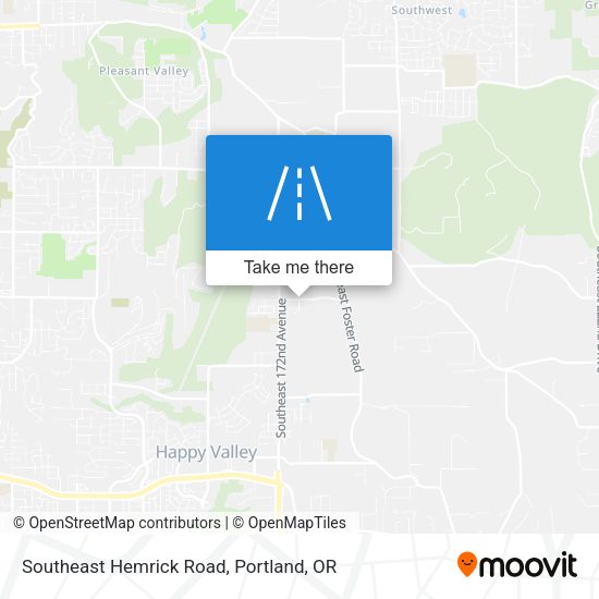 Mapa de Southeast Hemrick Road