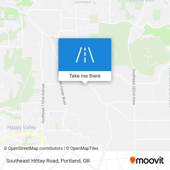 Mapa de Southeast Hittay Road