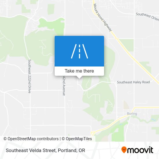 Mapa de Southeast Velda Street