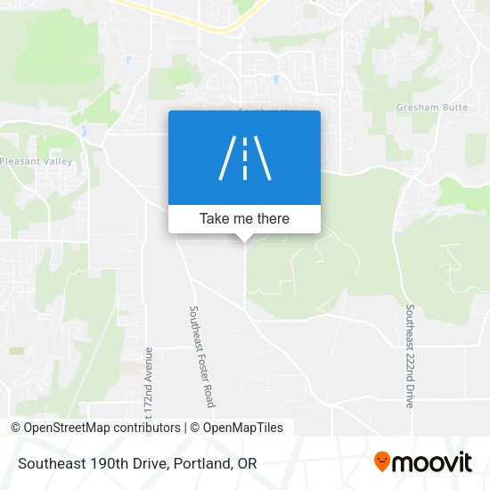 Mapa de Southeast 190th Drive