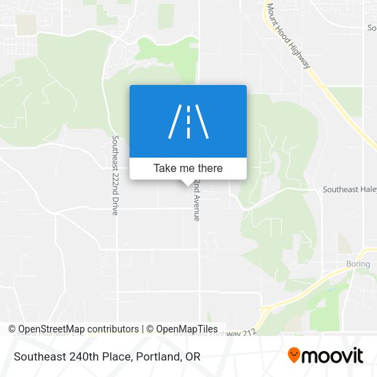 Mapa de Southeast 240th Place