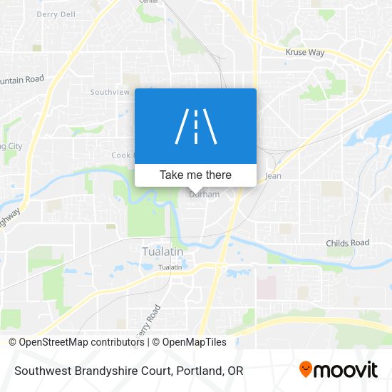 Southwest Brandyshire Court map