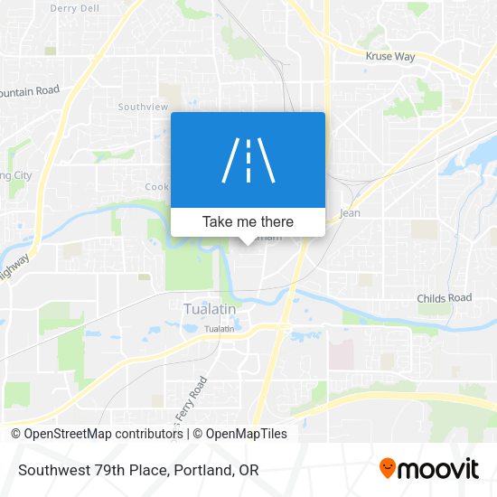 Mapa de Southwest 79th Place