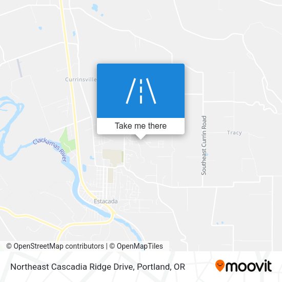 Mapa de Northeast Cascadia Ridge Drive