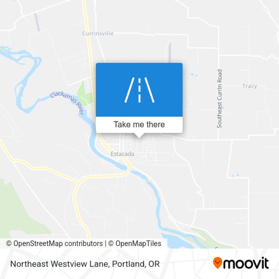 Northeast Westview Lane map