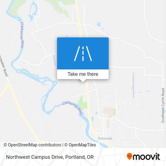 Northwest Campus Drive map