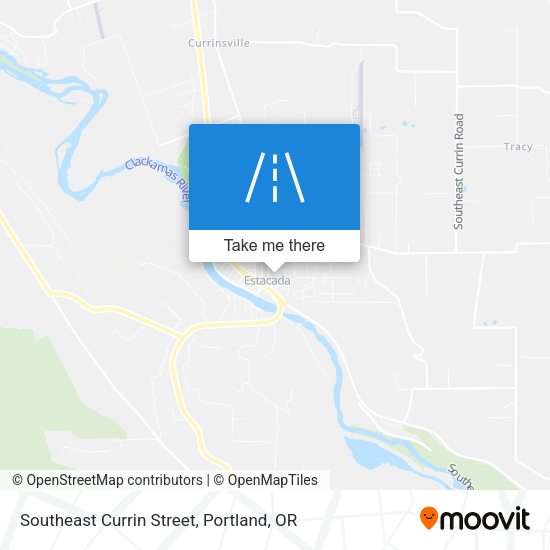 Southeast Currin Street map