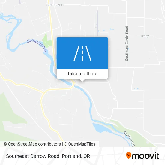 Southeast Darrow Road map