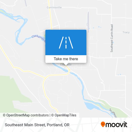 Southeast Main Street map