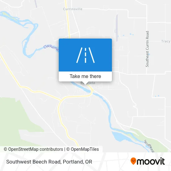 Southwest Beech Road map