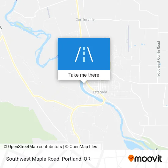 Southwest Maple Road map