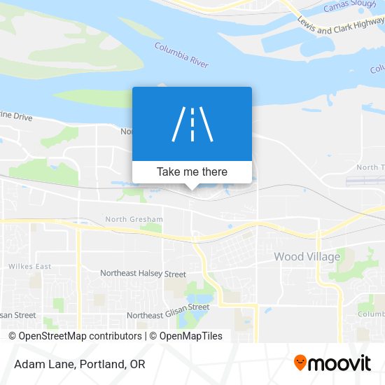 Mapa de Adam Lane