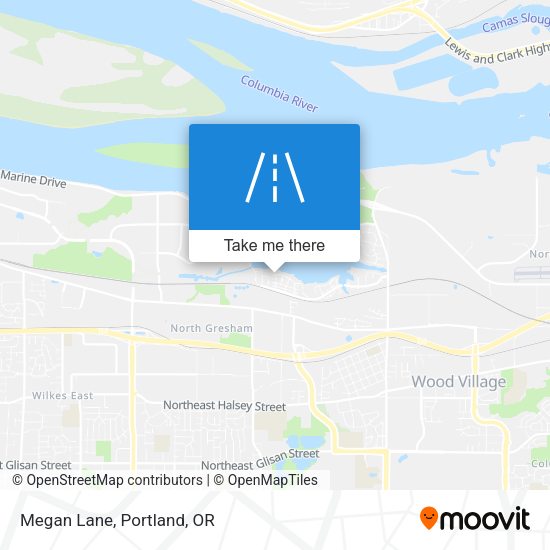 Mapa de Megan Lane