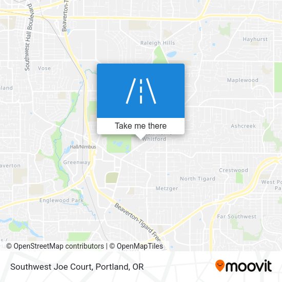 Mapa de Southwest Joe Court