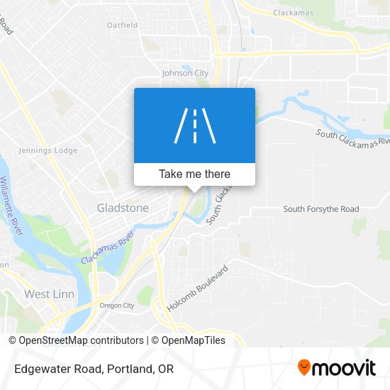 Mapa de Edgewater Road