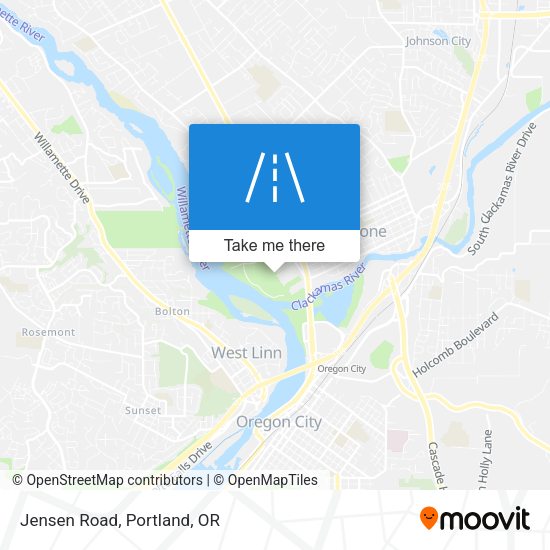 Mapa de Jensen Road