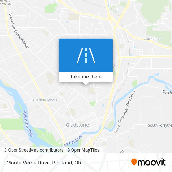 Mapa de Monte Verde Drive