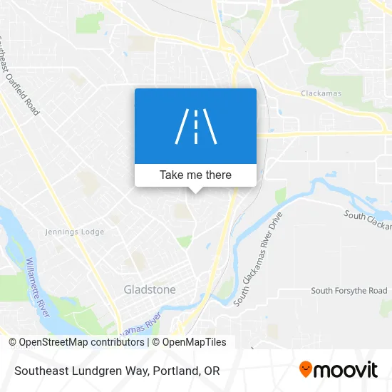 Southeast Lundgren Way map